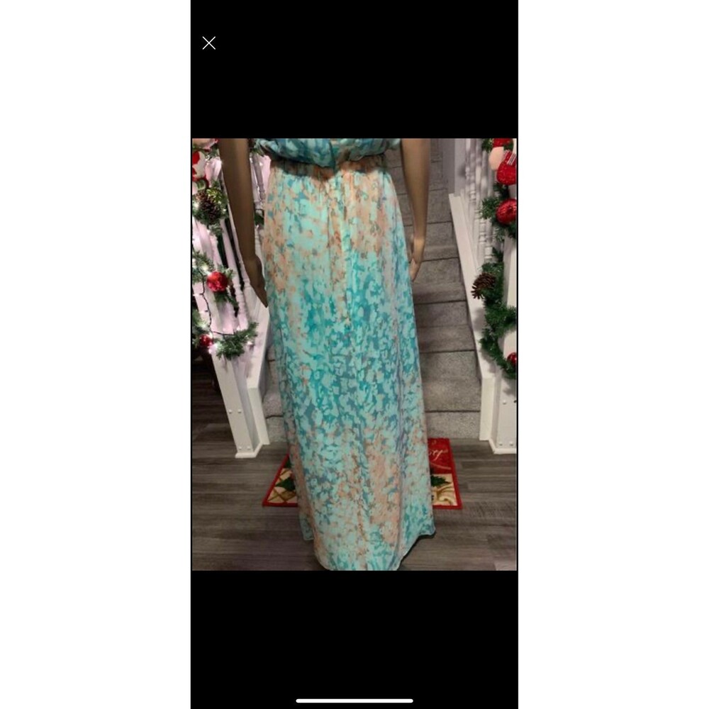 Vince camito long dress size 6 blue - Picture 6 of 9